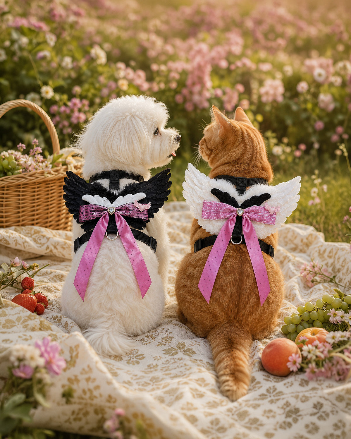 Angel Wings Harness & Leash