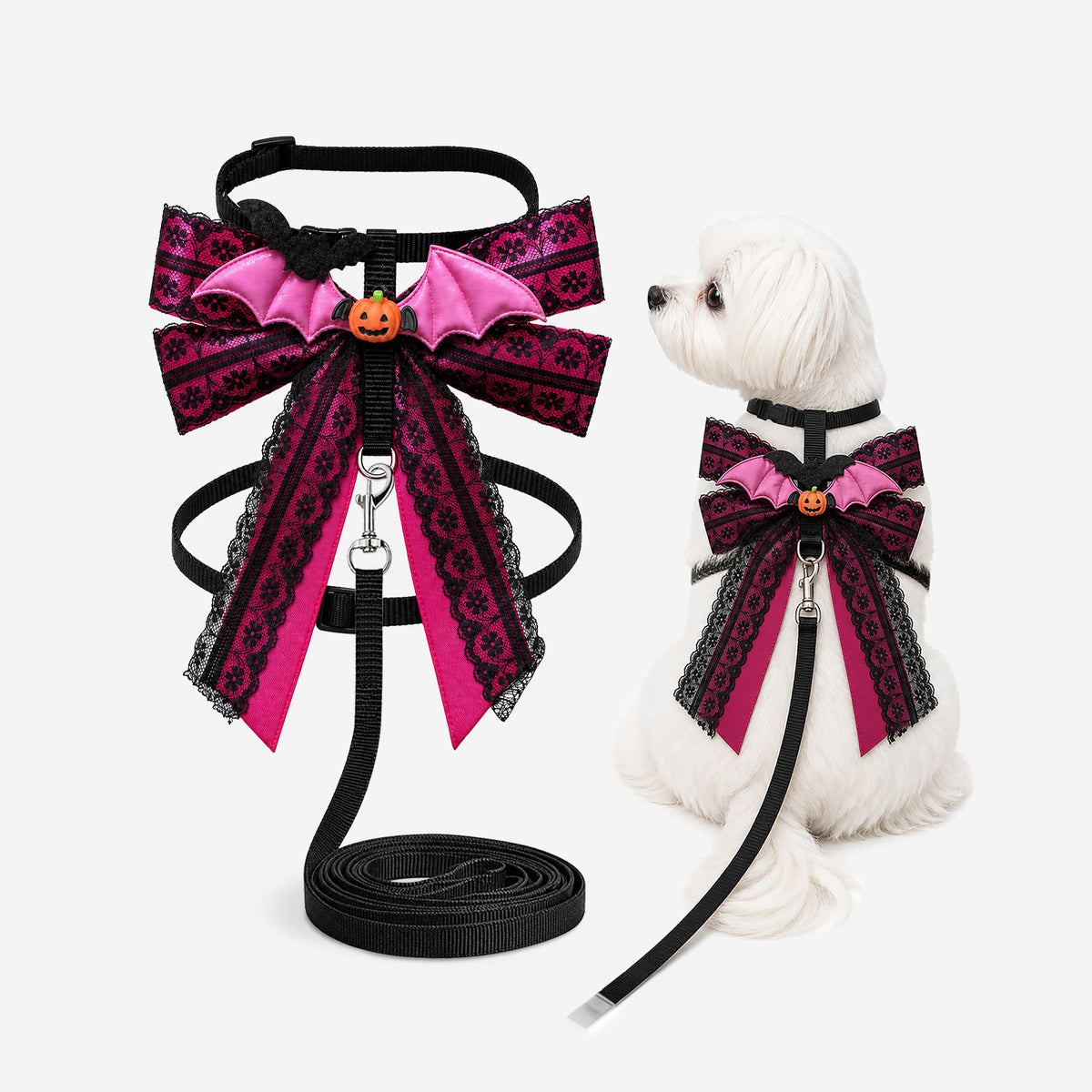 Midnight Bat Bow Harness