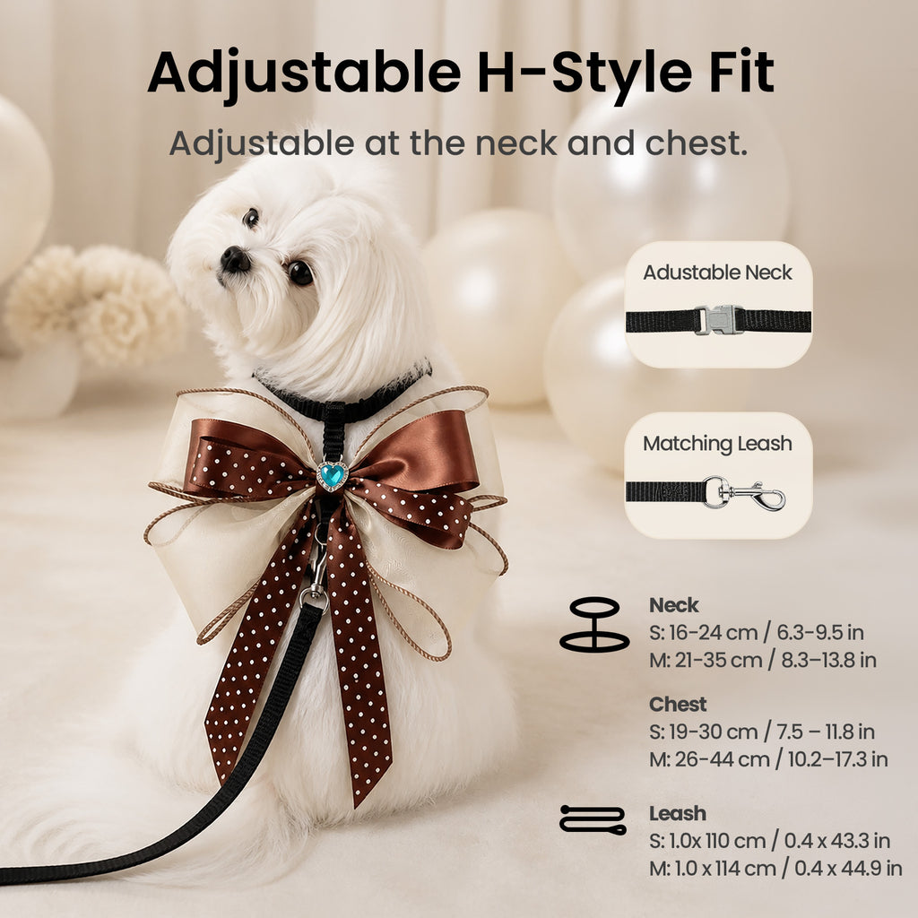 Cocoa Couture Bow Harness