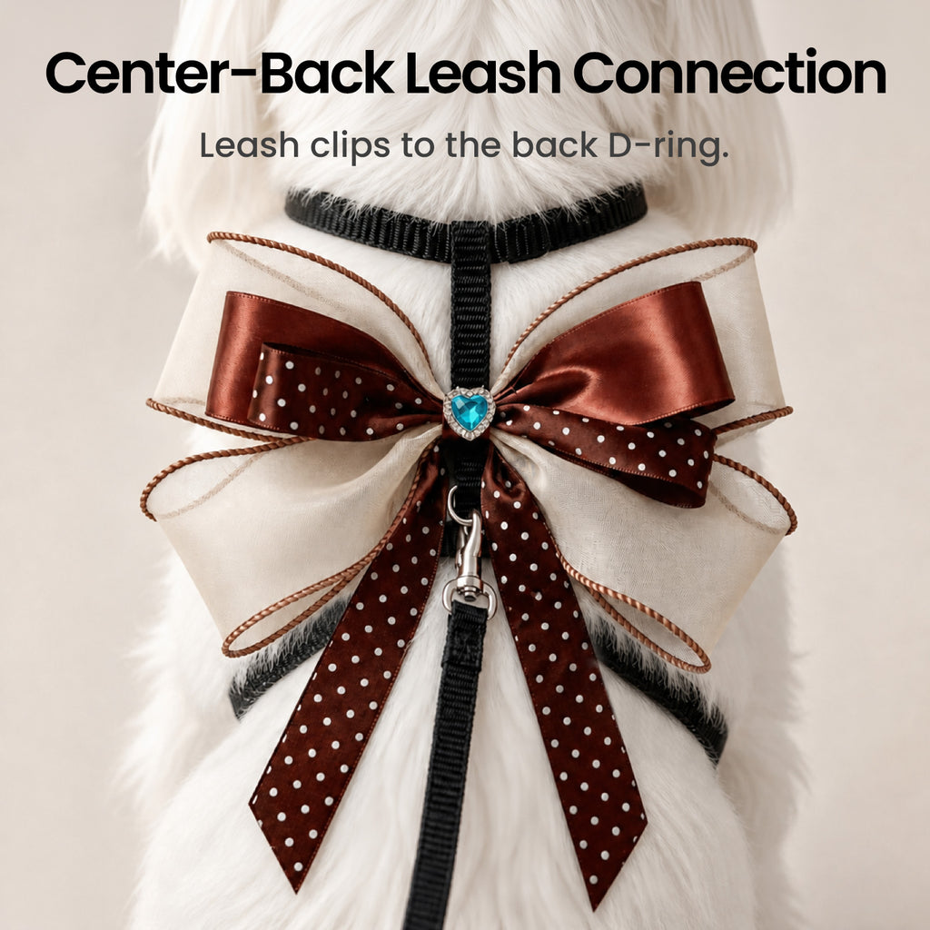 Cocoa Couture Bow Harness