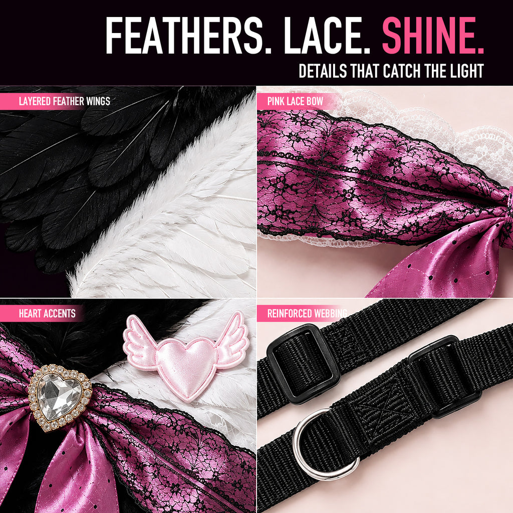 Angel Wings Harness & Leash